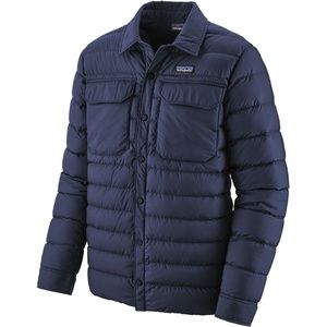Patagonia Silent Down Shirt S, Classic Navy